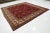 Traditional 1960s Vintage Tabriz Square Wool Rug With Floral Motif For Sale - Image 3 of 10