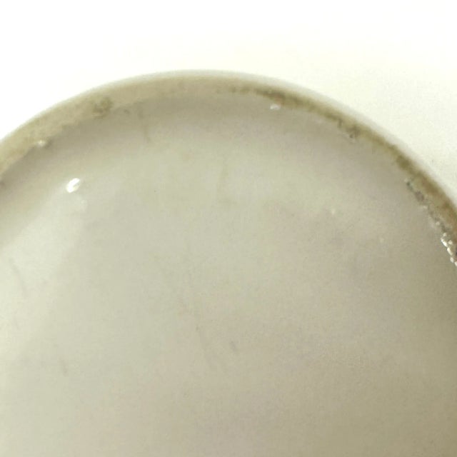 Vintage Grid Pattern Ceramic Mug Curation - Group of 4. For Sale - Image 10 of 10