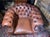 Vintage English Leather Chesterfield Tub Chair, 1980s, in Very Good conditions. Designed 1980 to 1989