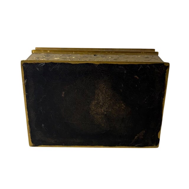 19th Century French Gilt Bronze and Malachite Trinket Box For Sale - Image 11 of 11