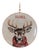 Iron Disc Deer Ornament Set of 6 For Sale