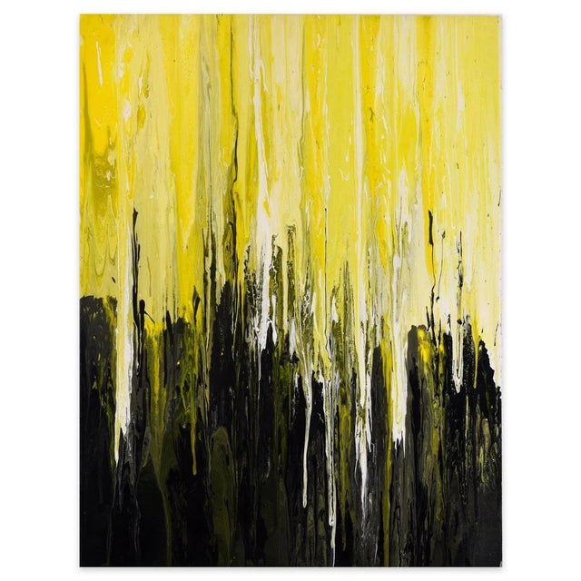 The Birth of Structure - Acrylic on Canvas by Elena Ksanti - 2018 2018 For Sale - Image 4 of 4