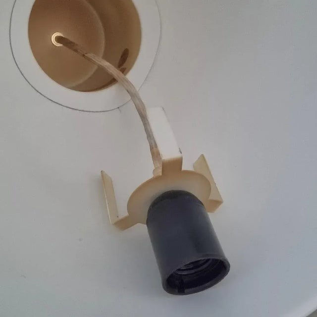 Metal Large Bunker Pendant Lamp by Jo Hammerborg for Fog & Morup, 1974 For Sale - Image 7 of 10