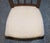 Victorian Side Chairs with Cream Fabric Seats For Sale - Image 13 of 17