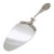 Vintage Italian Handmade Silver Mini Cake Sweet Server Daisy Flower Motif For Sale
