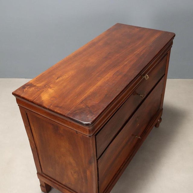 Cappuccino Chest of Drawers in Walnut For Sale - Image 5 of 8
