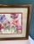 Late 20th Century Vintage Watercolor Floral Print in Wood Frame – Signed Artwork For Sale - Image 4 of 10