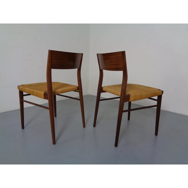 Teak Side Chairs by Georg Leowald for Wilkhahn, 1960s, Set of 4 For Sale - Image 11 of 18