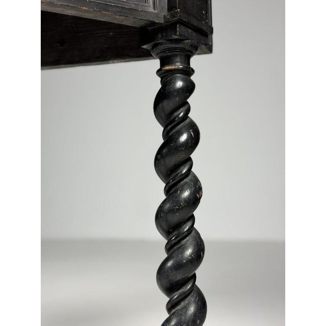 Black Side Table, 1800s For Sale - Image 9 of 18