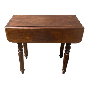 1860s Louis Philippe Antique Drop Leaf Table