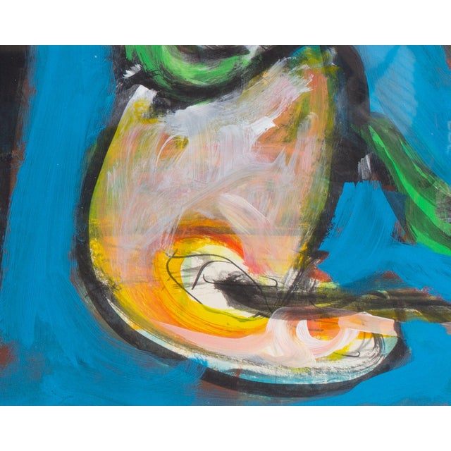 Abstract Mixed Media Painting by James L. Bruch For Sale - Image 4 of 8