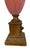 Orange 1950s Murano Style Opalescent Controlled Bubble Table Lamp Pink - Orange For Sale - Image 8 of 10
