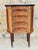Elegant, kidney bean-shaped, louis xv/ transition louis xvi/ 18th century style, small chest of drawers, from france. this...