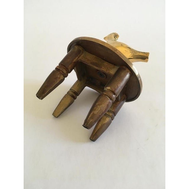 Metal Concetto Pozzati, Postmodern Abstract Lucky Charm Sculpture, 1982, Bronze For Sale - Image 7 of 18
