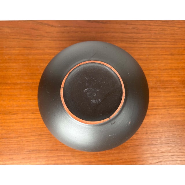 Mid-Century Modern German Wormser Terra-Sigillata Pottery Ball Vase, 1960s For Sale - Image 10 of 12