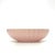 Large Blush-Pink Fluted Ceramic Bowl For Sale - Image 4 of 5