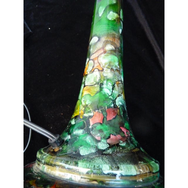 1990s Jean-Noël Bouillet French Art Glass Lamp Base For Sale In Los Angeles - Image 6 of 12