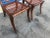 Pair of Mid Century Solid Walnut Klismos Chairs For Sale - Image 9 of 9