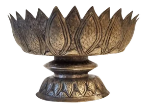 19th Century Solid Silver Niello Bowl