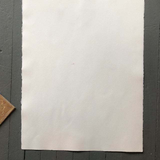 Original Vintage Female Nude Life Study Watercolor For Sale - Image 4 of 5