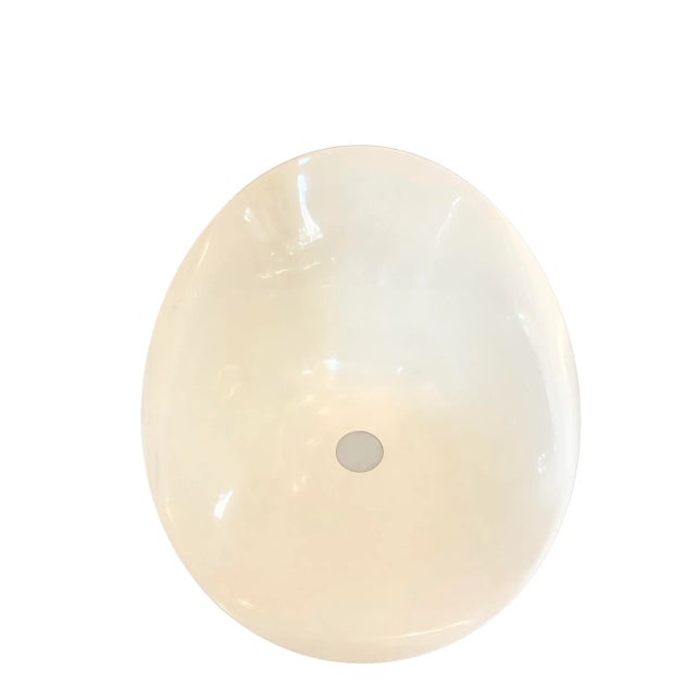 Mid 20th Century Philippe Starck for Kartell White Eros Swivel Italian Chairs, Set of 2 For Sale - Image 5 of 10