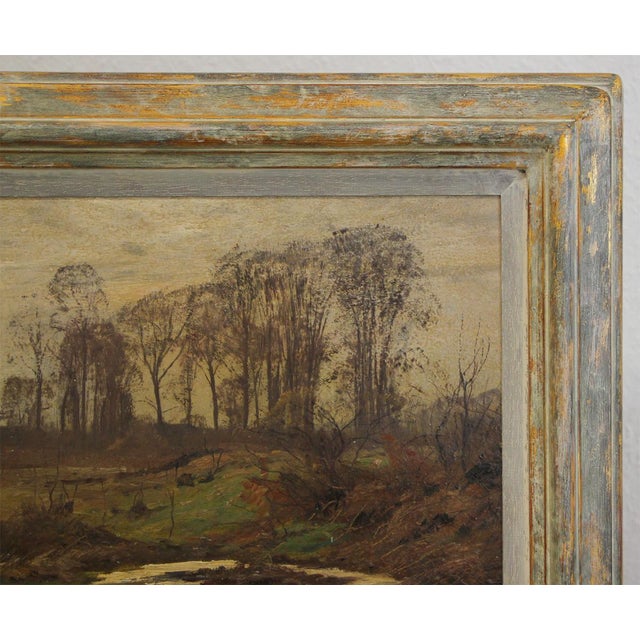 Alfred Rasenberger, Landscape, 20th Century, Oil Painting on Board, Framed For Sale - Image 5 of 7