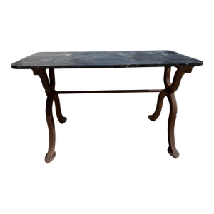 Mid 19th Century French Cast Iron Work Table