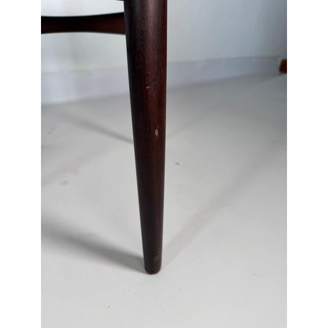 Red Vintage Danish Teak Chairs, 1960s, Set of 2 For Sale - Image 8 of 10
