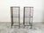 Vintage Industrial Carts with Glass Shelves and Casters, Sold Individually For Sale - Image 10 of 11