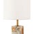 Traditional Regina Andrew Jade and Brass Mini Cylinder Lamp For Sale - Image 3 of 5