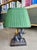 This lamp is a 1980s collaboration piece designed by Mario Buatta for Frederick Cooper. The fixture features a cast...