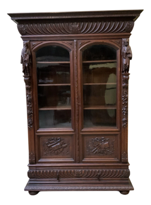Antique Neo-Renaissance Bookcase, 1870