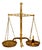 Brass Balance Scales from W. & T. Avery, Birmingham, 1880 For Sale