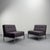 Minimalist Constanze Armchairs with Aubergine Wool Upholstery by Johannes Spalt for Wittmann, Vienna, Austria, 1960s, Set of 2 For Sale - Image 15 of 15