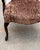 Vintage Leopard Print Cushioned Wooden Chair For Sale In Atlanta - Image 6 of 10