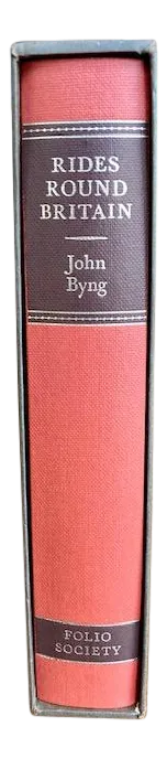 1996 First Print Rides Round Britain Folio Society Book by John Byng