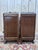Vintage Art Deco Bedside Tables in Walnut, 1940s, Set of 2 For Sale - Image 6 of 9