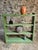 Vintage Pine Open Shelving Unit in Sage Green Paint, 1900 For Sale - Image 16 of 18