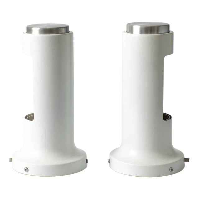 Model Contact Wall Lamp by Peter Avondoglio for Fog & Mørup, 1970s, Set of 2 For Sale