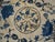 1890s White Blue Medallion Antique N. Chinese Mongolian Rug 4'3" X 5'10" Handknotted Wool Carpet For Sale - Image 4 of 6