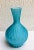 Art Deco Antique Webb Aqua Diamond Quilted Satin Glass Vase For Sale - Image 3 of 6