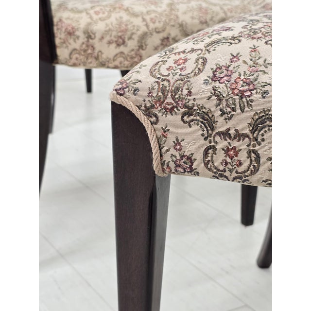 H-214 Dining Chairs attributed to Jindřich Halabala for Úp Závody, Former Czechoslovakia, 1950s, Set of 4 For Sale - Image 6 of 18