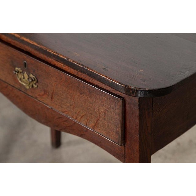 18th Century English Country Oak Dresser Base, 1780s For Sale - Image 10 of 13