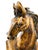 Rustic European 1960s Equestrian Horse Bust Bookends With Antiqued Bronze Finish, a Pair For Sale - Image 3 of 11