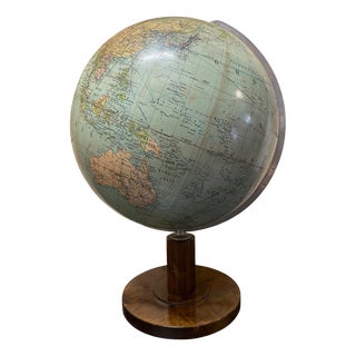 Vintage German Table Globe, 1950s For Sale