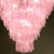 2020s Contemporary Pink’ “Square Tubes” Murano Glass Chandelier For Sale - Image 5 of 6