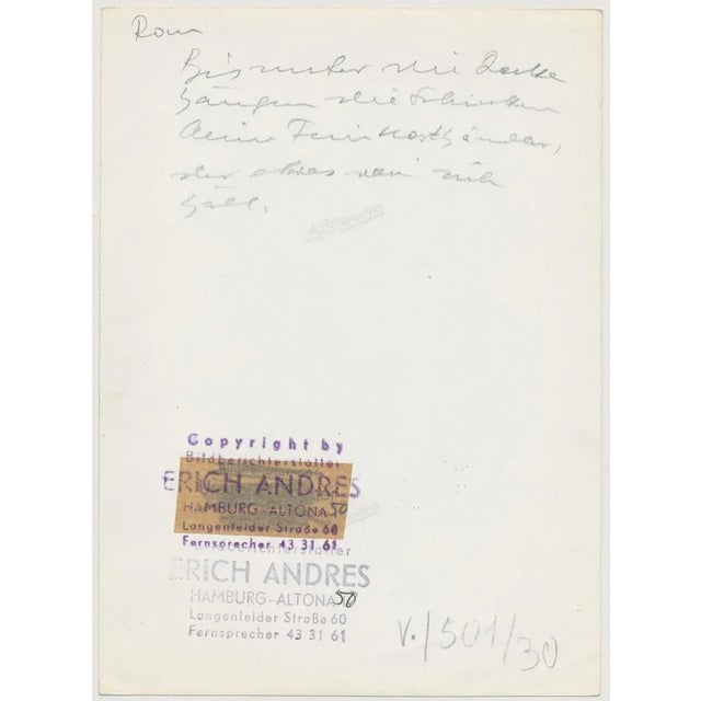 Rome, 1950s, Black and White Photograph For Sale - Image 4 of 5