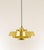 Brass Nova pendant designed in the 1960s by Jo Hammerborg, main designer of Danish lighting manufacturer Fog & Mørup in...