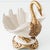 Hollywood Regency Sculptural Porcelain Swan Bowl For Sale - Image 6 of 16