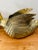 Brass Monumental Sculptural Brass Swans Planters Restored - A Pair For Sale - Image 8 of 11